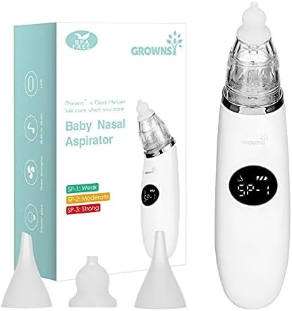 Baby Nasal Aspirator | Baby Nose Sucker | Baby Nose Cleaner, Automatic Booger Sucker for Baby, Re... | Amazon (US)