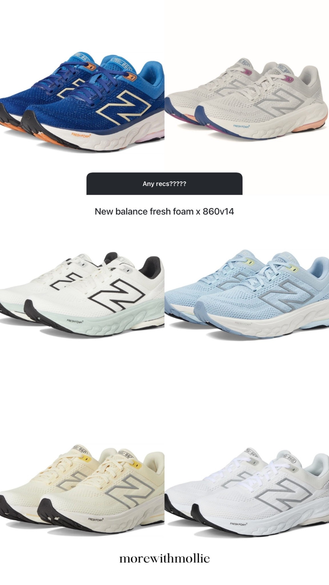 New Balance Fresh Foam x 860v14 

 

#LTKActive