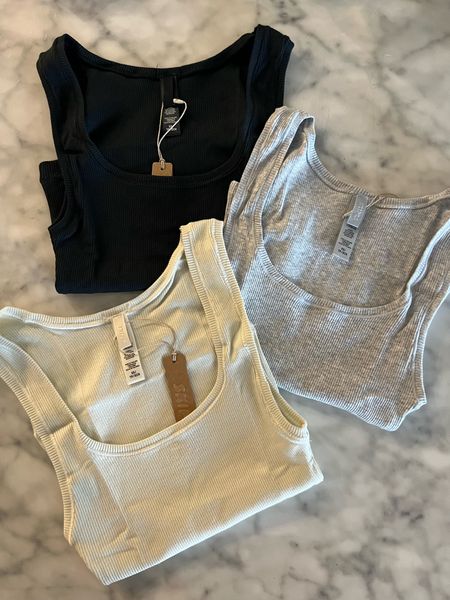 THE BEST tank tops. I wear a size XS. Just bought three colors I wear these under everything 

#LTKFind #LTKstyletip #LTKunder50