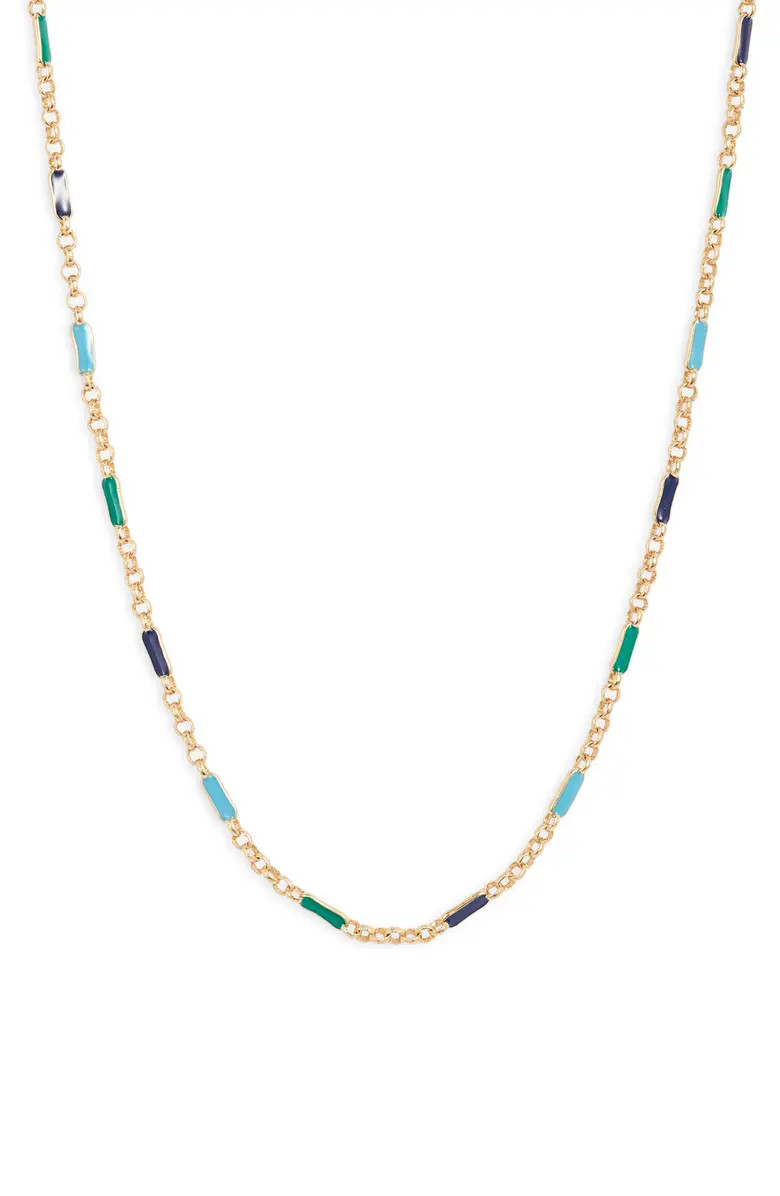 Amalfi Enameled Necklace | Nordstrom