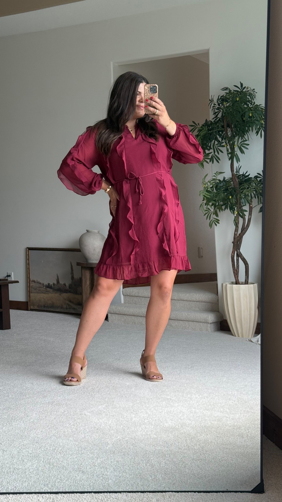 Fall dress for special events or family photos! Would also be a cute teacher dress. Wearing XL

#Midsize #Size14 #FamilyPhotos #Fall #Teacher #Work #Dress #Maternity

#LTKBump #LTKMidsize #LTKSeasonal