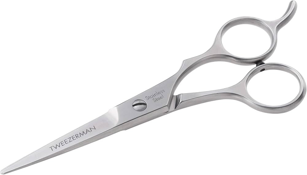 Tweezerman Stainless 2000 Styling Shears, 5.5" - Hair Scissors for Women and Men | Amazon (US)