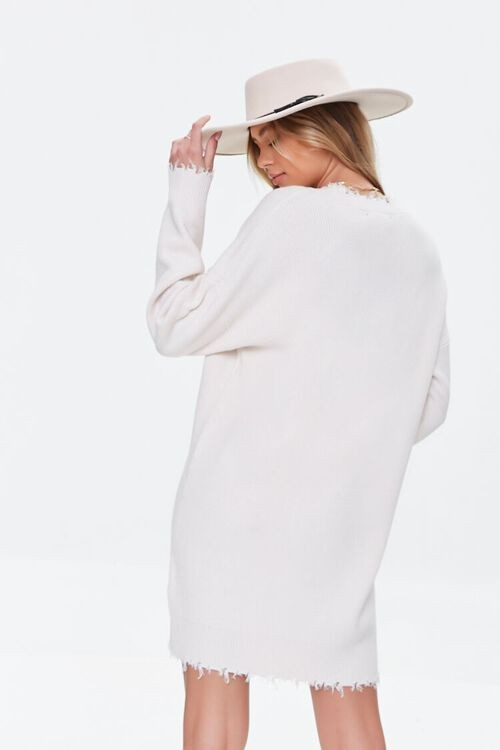 Frayed Sharkbite Sweater Dress | Forever 21 | Forever 21 (US)