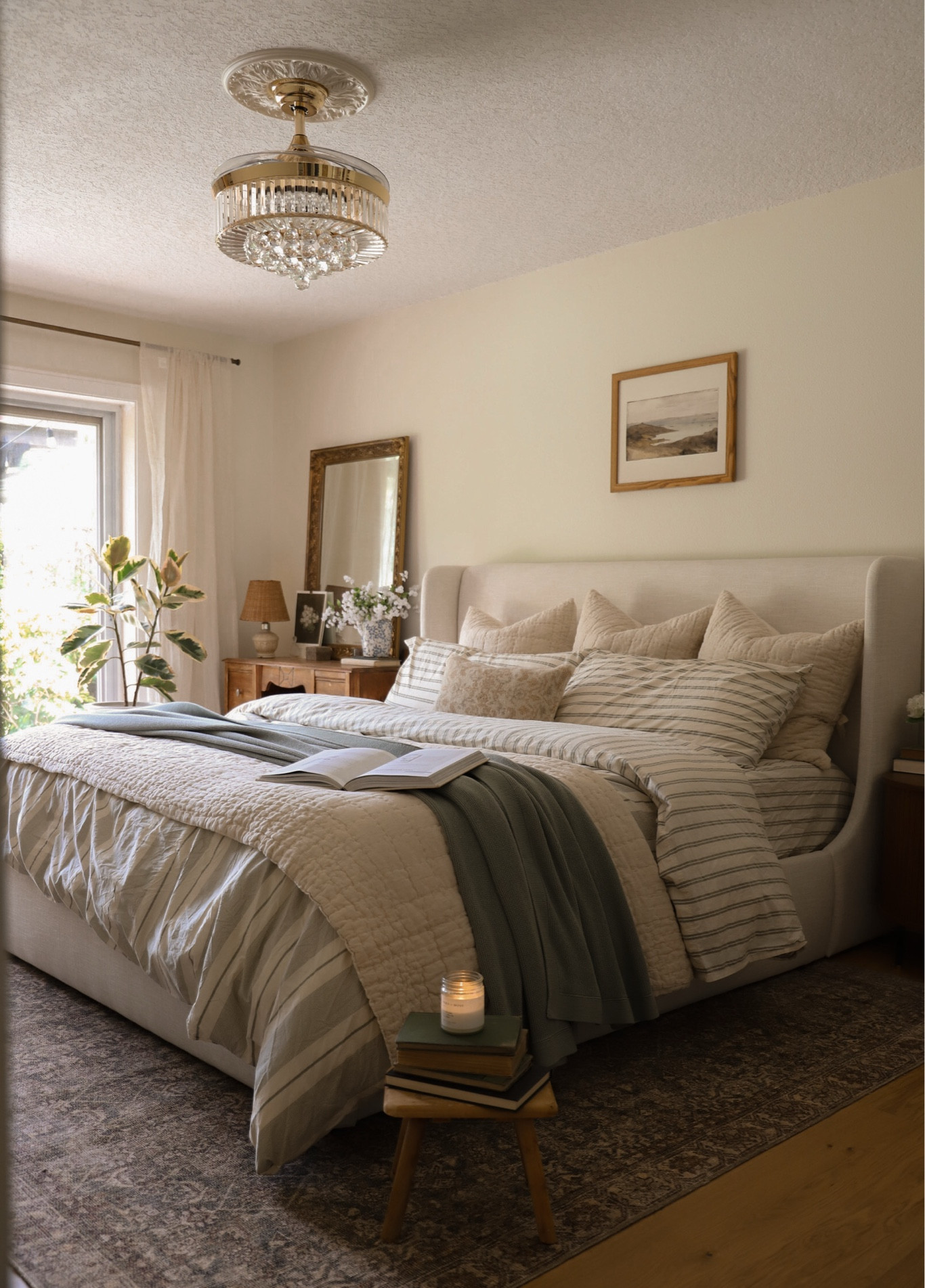 fandelier + ceiling medallion = elevated bedroom 🛏️ ✨

#LTKSaleAlert #LTKStyleTip #LTKHome