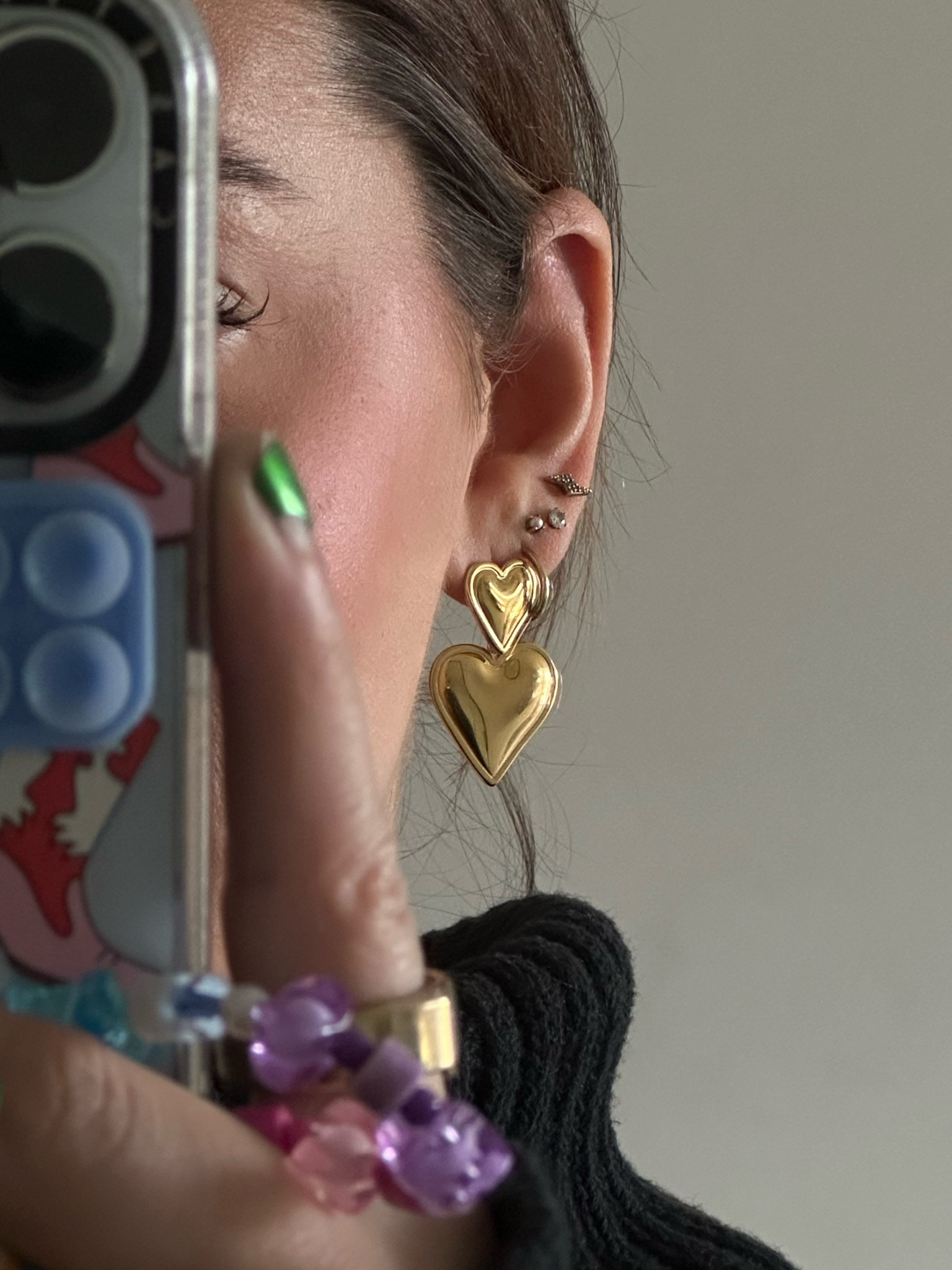 the sweetest earrings 😭💛 ill be wearing them to all holiday festivities 🥳 

#LTKGiftGuide #LTKSeasonal #LTKHoliday