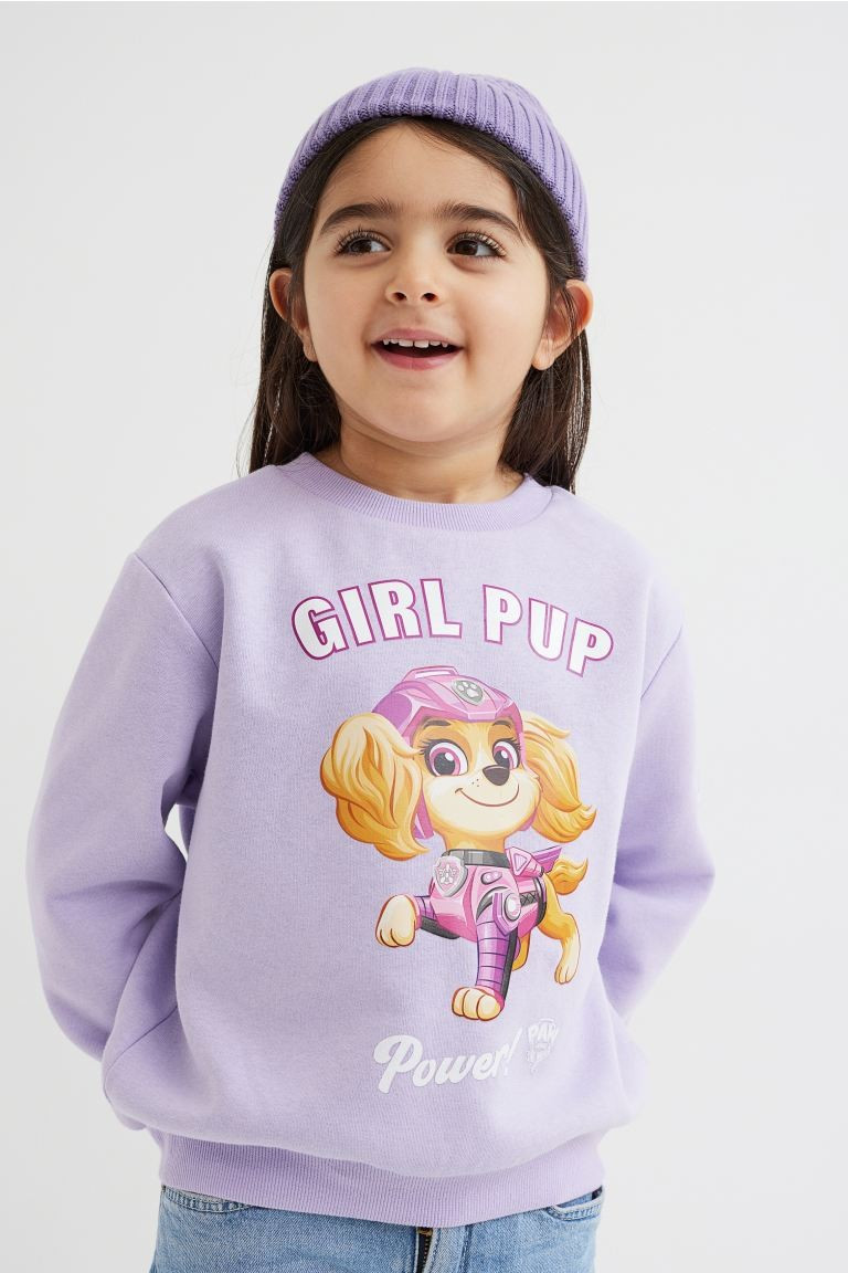 Printed Sweatshirt | H&M (US + CA)