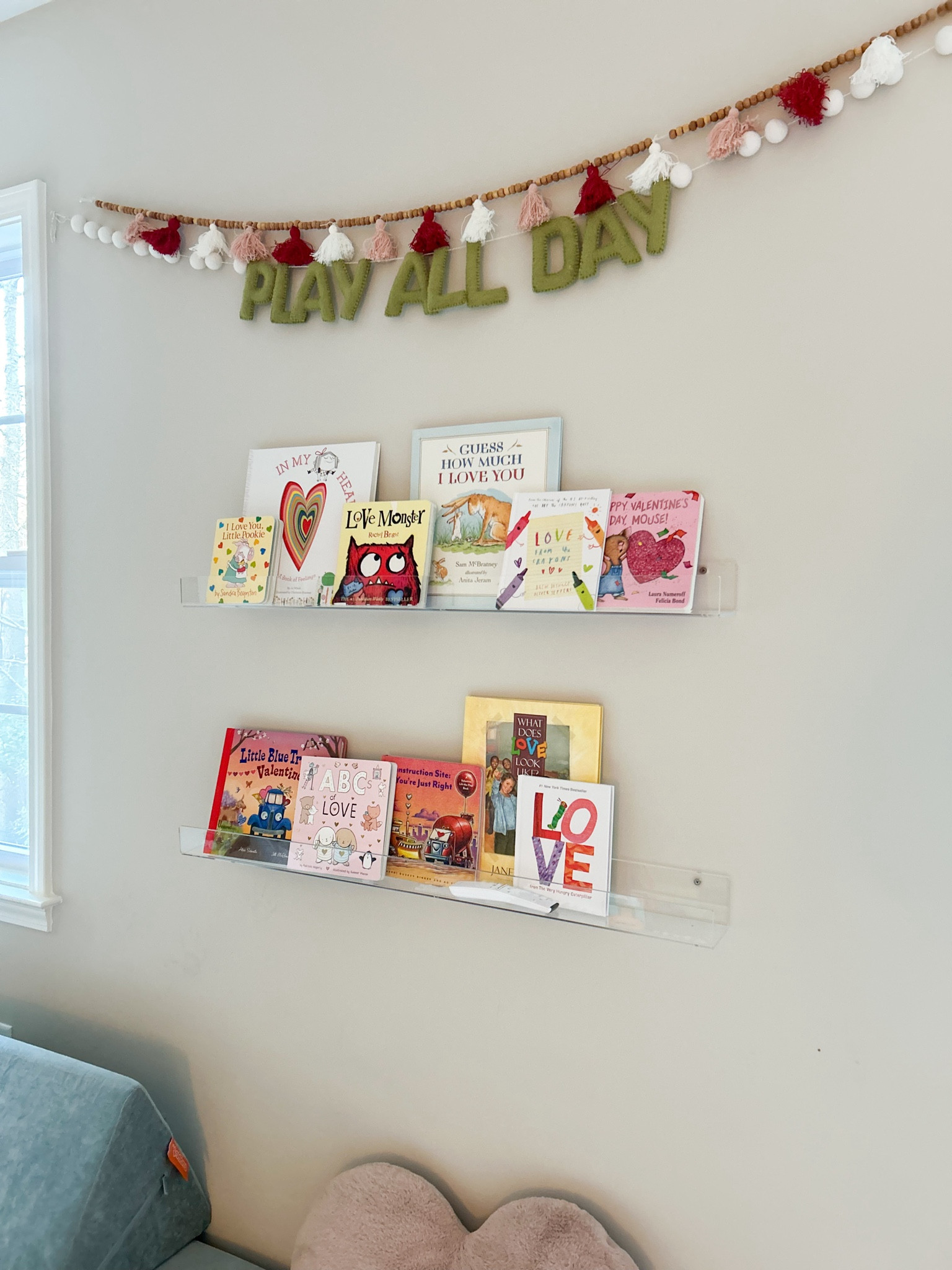 Valentine’s Day for kids
Kids playroom
Valentine’s Day books
Kids books
Board books
Baby Valentine’s Day
Baby books
Baby playroom
Acrylic shelves
Book shelves
Playroom decor

#LTKbaby #LTKhome #LTKfamily