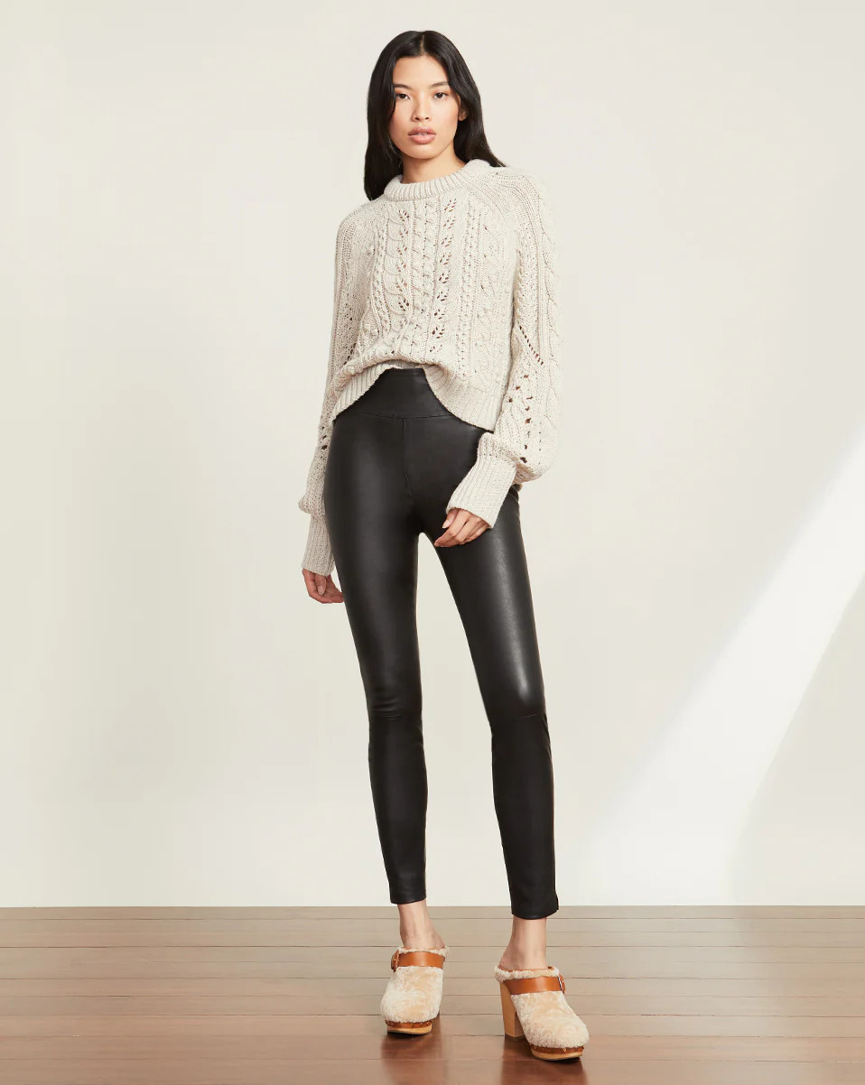 Corliss Leather Legging | Veronica Beard