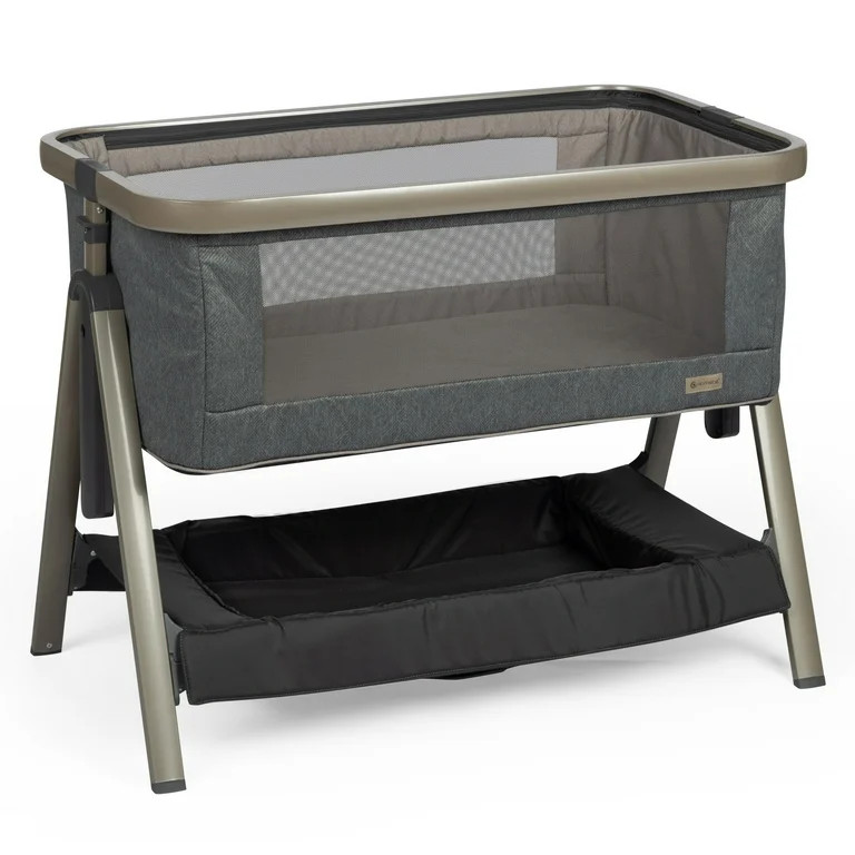 Monbebe Height-Adjustable Baby Bassinet, Castle Point, Infant | Walmart (US)
