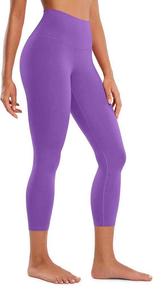 CRZ YOGA Butterluxe High Waisted Capris Workout Leggings for Women 23'' - Lounge Buttery Soft Yog... | Amazon (US)