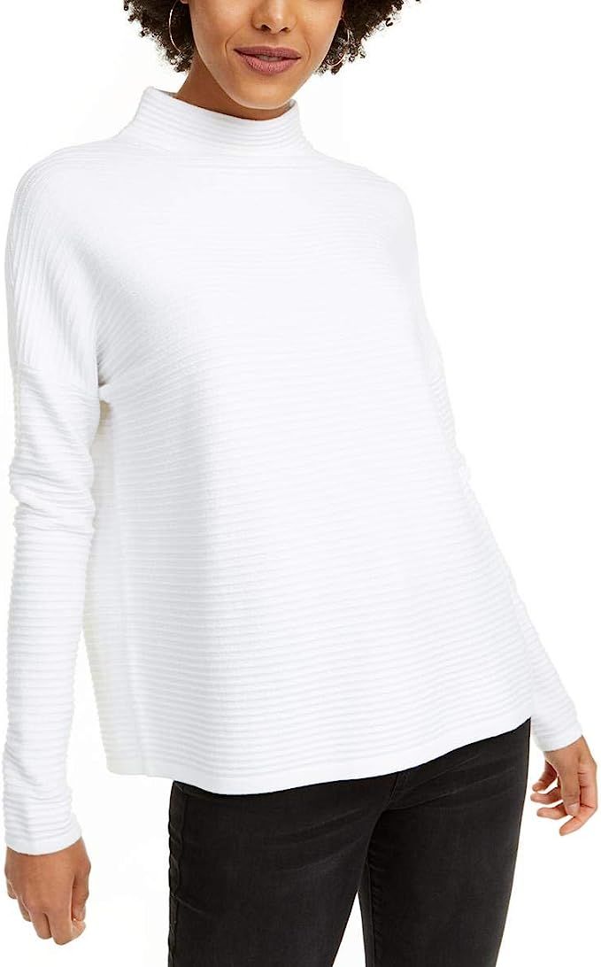 French Connection Womens Lena Oversized Funnel Neck Pullover Sweater | Amazon (US)