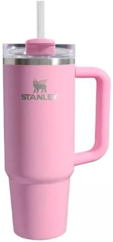 Stanley 30 oz Stainless Steel H2.0 Flowstate Quencher Tumbler Sizzling Pink | Amazon (US)