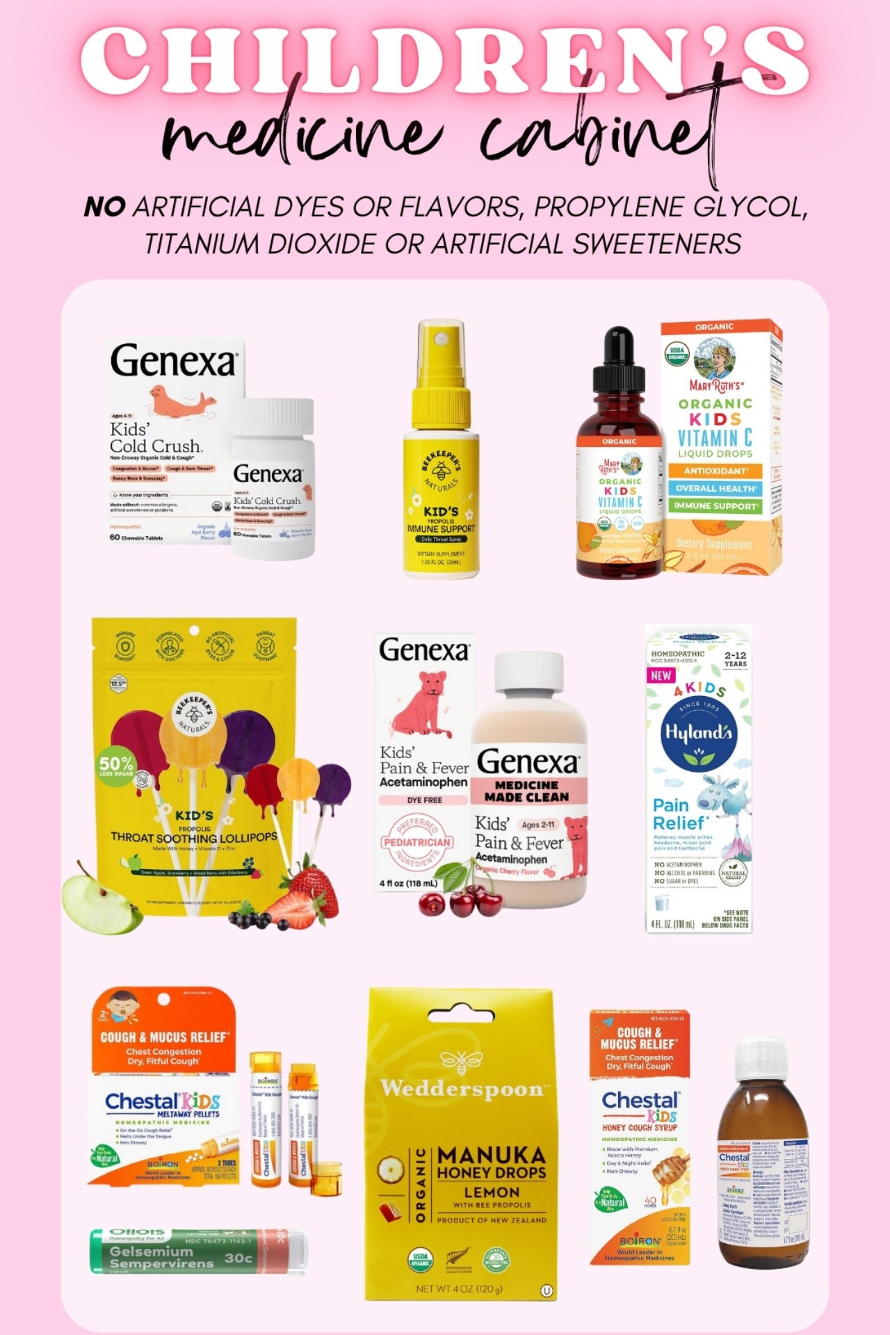 My go-to CLEAN children’s medicine options. I keep these on hand at all times! 

#LTKFindsUnder50 #LTKSeasonal