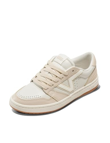 Vans Unisex Lowland 2.0 Shoe | '80s Retro Court Sneakers for Men & Women, Casual Fashion, Marshmallow/True White, 12/13.5 | Amazon (US)