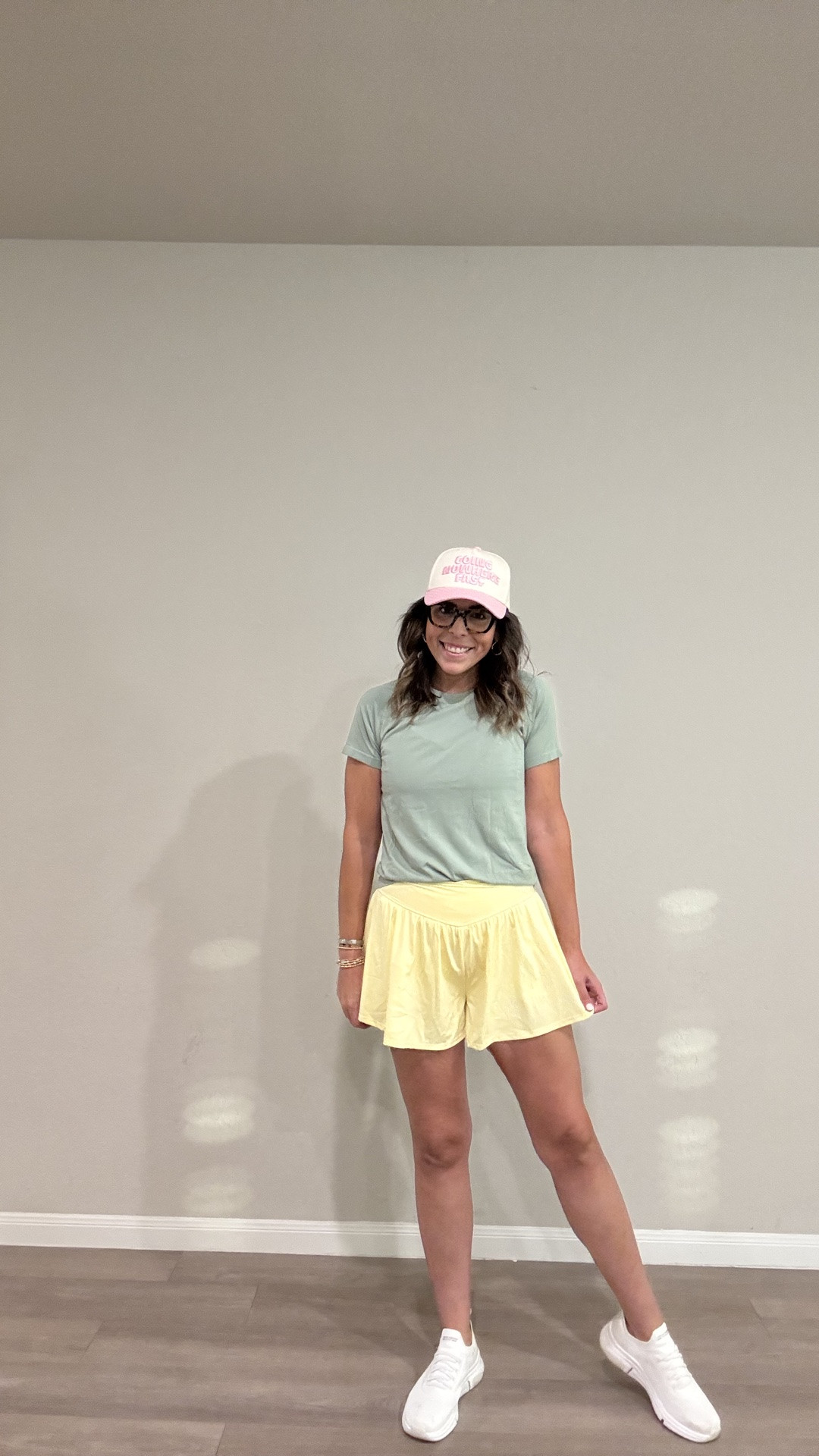 Same shorts, four colors, every good kind of summer day 💛🤎🩶💜 Good coffee, being someone’s favorite person, staying hydrated (win!), and a little heaven at the end of it.

#LTKmomlife #LTKMidsize #LTKootd