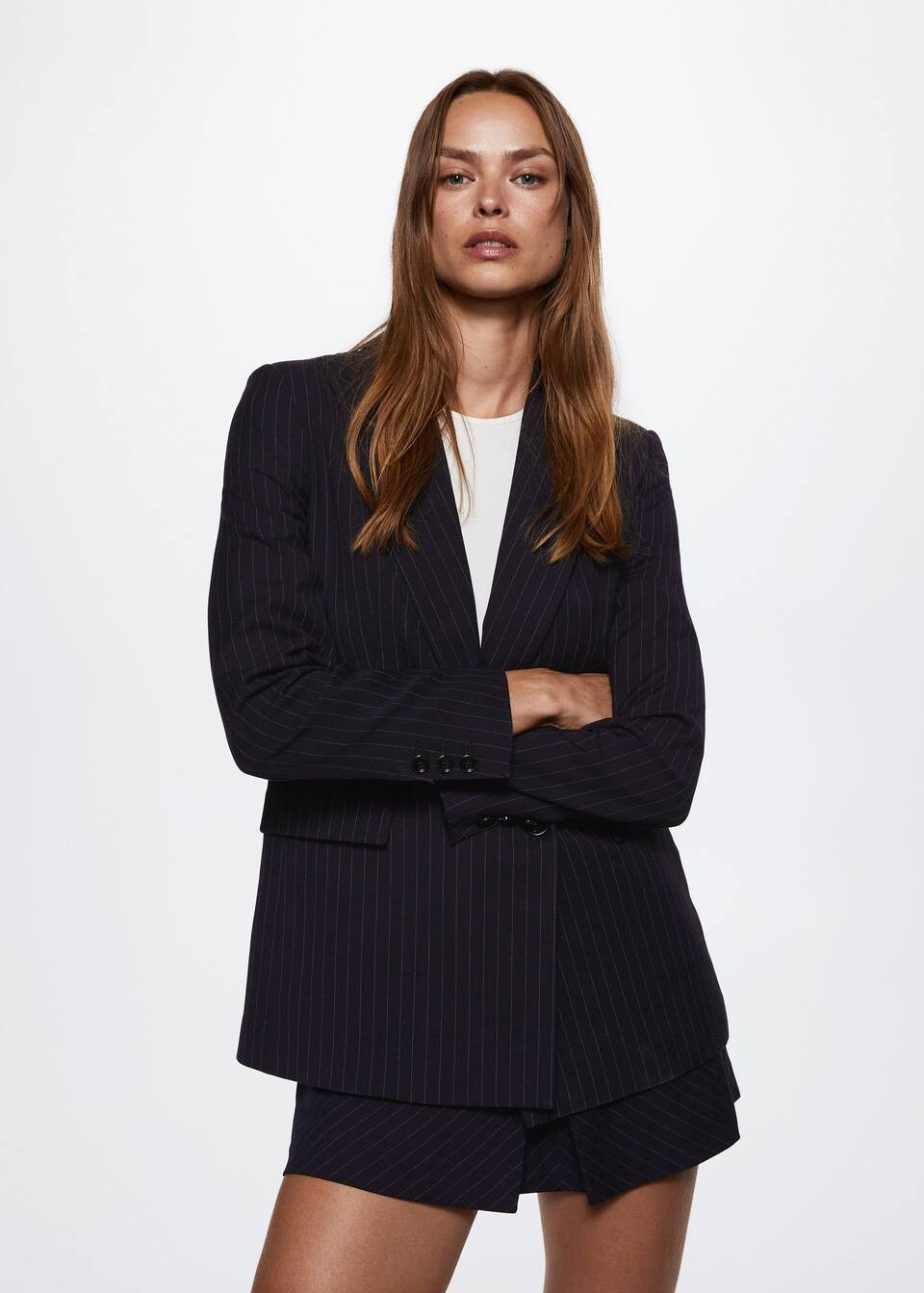 Recherche: Blazer à rayures (6) | Mango France | MANGO (FR)