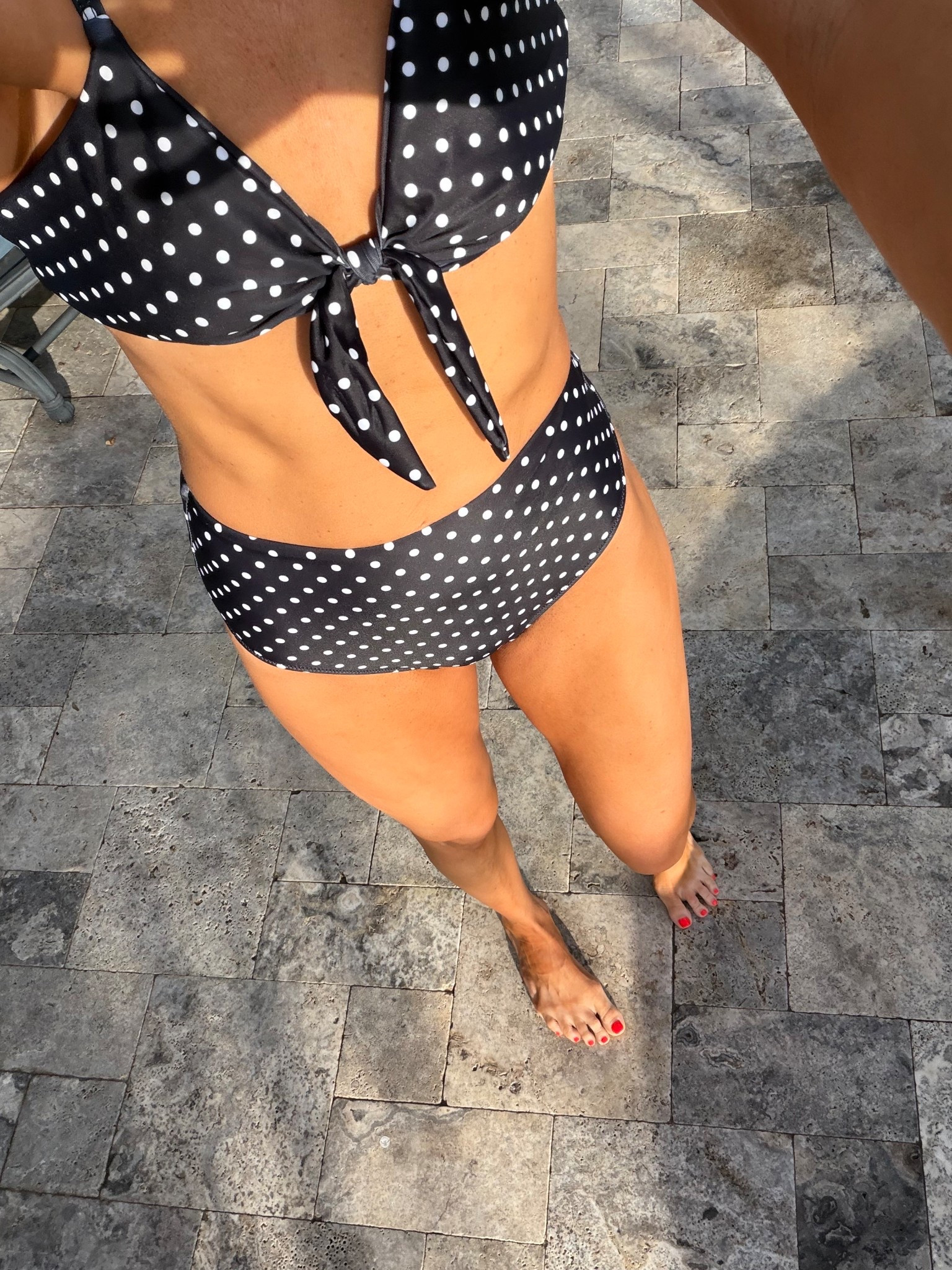 Polka dots are having a moment and I’m here for it 🖤 This high-waisted bikini is SO flattering!!!

#LTKSeasonal #LTKmomlife #LTKootd