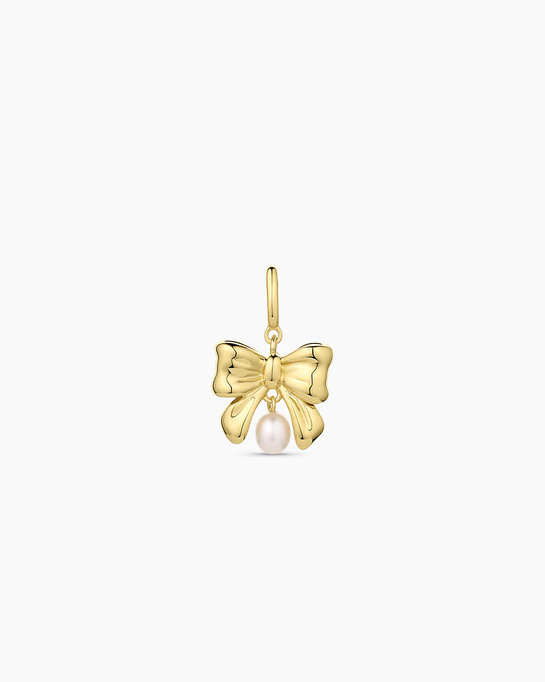 Bow Pearl Parker Charm | gorjana