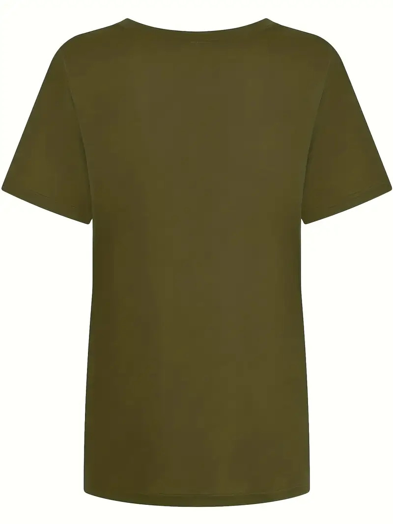 Halloween Drop Shoulder T shirt Casual Vintage Never Better - Temu | Temu Affiliate Program