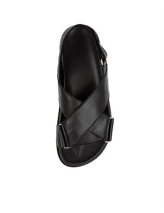 Midas Howlow Black Leather | David Jones | David Jones (Australia & New Zealand)