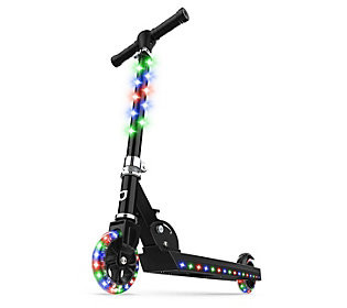 Jetson Foldable Jupiter Kick Scooter with LED Lights | QVC