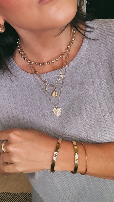 Obsessed with this stack! 

Code: LEXIE on Miranda Frye jewelry! 

#LTKStyleTip #LTKFindsUnder100 #LTKOver40