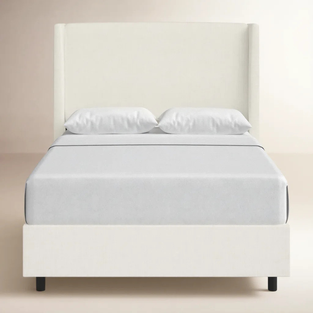 Joss & Main Tilly Linen Upholstered Wingback Bed & Reviews | Joss & Main | Joss & Main