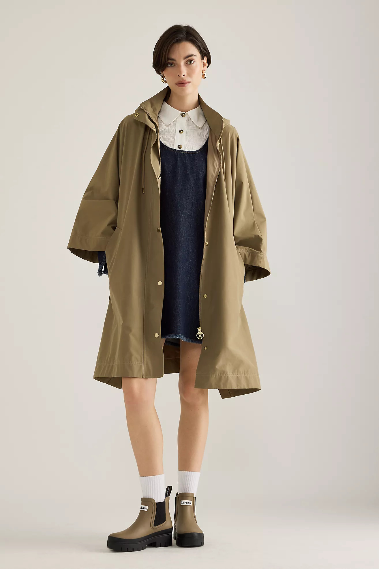 Barbour Everlee Showerproof Cape | Anthropologie (UK)