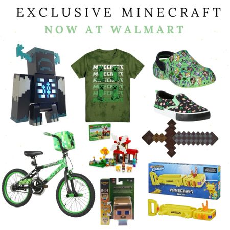 Walmart now has EXCLUSIVE Minecraft products! Foster cognitive development, creativity and self confidence with the new LEGO sets only found at Walmart! Take a summer spin on a new Minecraft bike or recreate The Warden’s ominous battle tale with animated lights and sounds. Get exclusive downloadable codes for character skins with some Walmart Minecraft toys! 

#WalmartPartner #ad #walmart #walmartfinds @walmart


#LTKFamily #LTKVideo #LTKKids