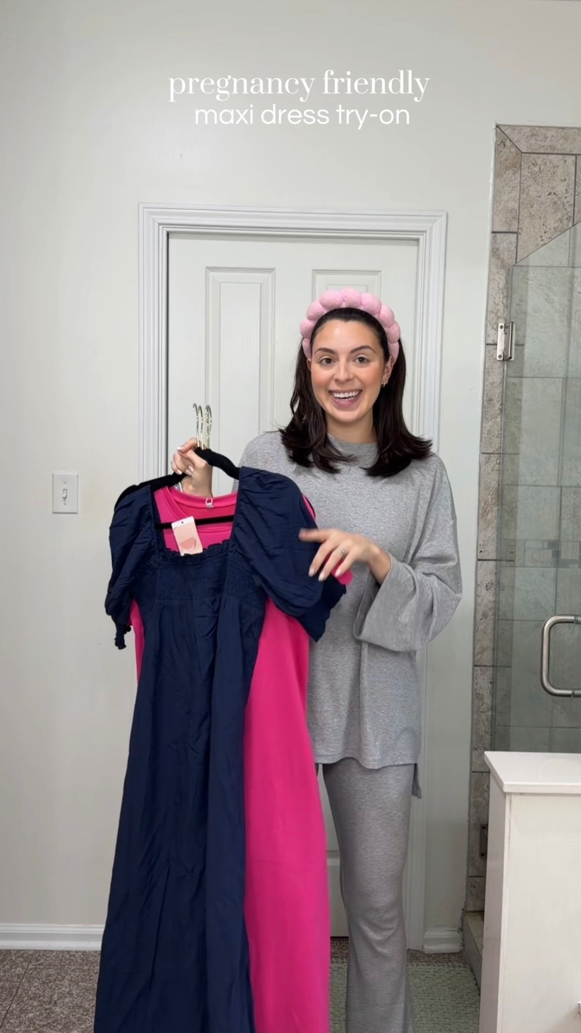 Amazon pregnancy friendly maxi dresses 🤍

#LTKmomlife