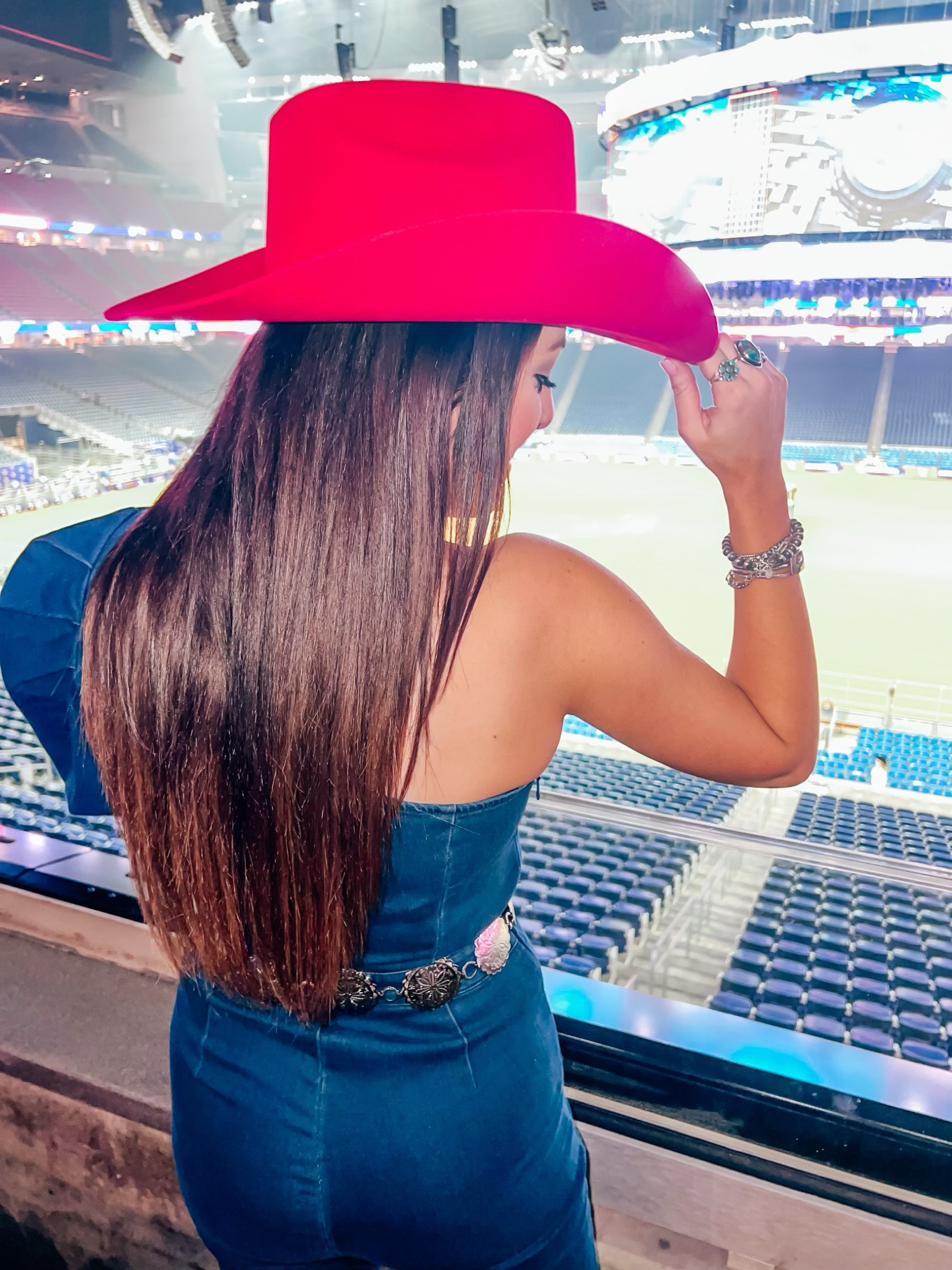 Cowboy hat, cowgirl style, denim romper, Jean romper, cowgirl aesthetic, rodeo style, rodeo outfit, Western style, western fashion, rodeo outfit, rodeo style, vacation outfits, spring outfits, swimsuits, living room, work outfit, wedding guest, resort wear, maternity, date night, Easter #outfitideas #cowgirl #westernfashion

#LTKFind #LTKunder50 #LTKFestival