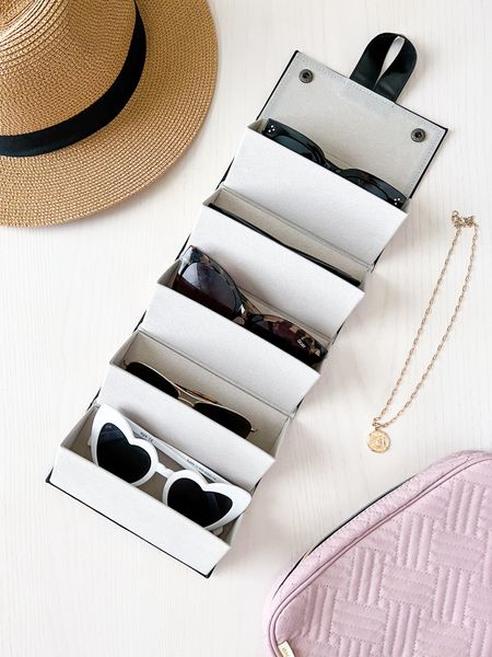 Sunglasses holder - perfect for travel 

#LTKTravel #LTKSaleAlert #LTKFindsUnder50