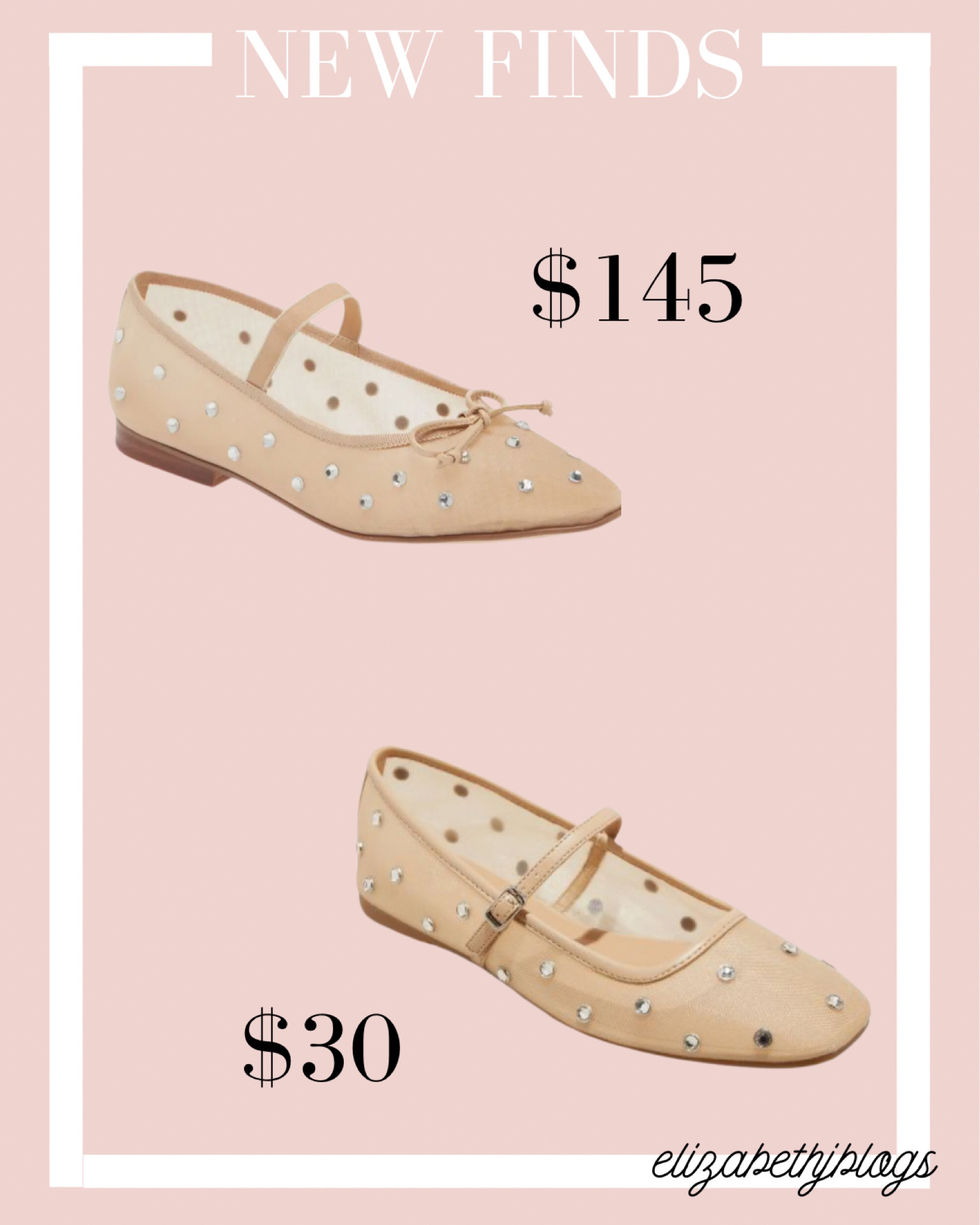 Look for less shoes. Designer shoes. Target shoes 