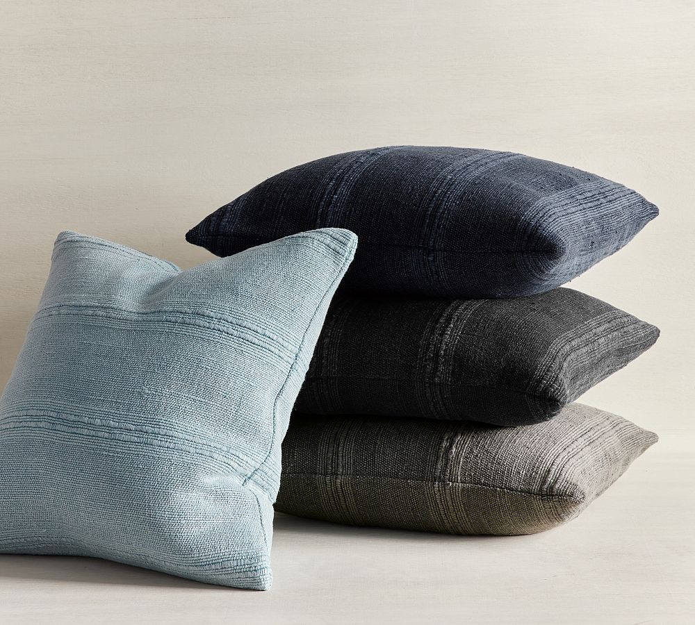 Relaxed Striped Pillow | Pottery Barn (US)