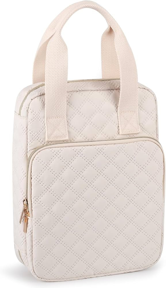 Bible Cover for Women, Bible Case,Carrying Bible Bag Scripture Case Church Bag Bible Protective w... | Amazon (US)