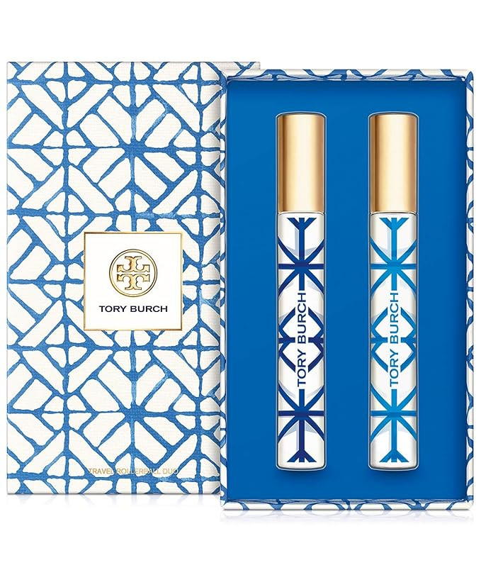 Tory Burch Eau de Parfum Rollerball 2 Piece Set for Women (Bel Azur Eau de Parfum + Nuit Azur Eau... | Amazon (US)