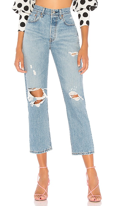 LEVI'S 501 Crop in Authentically Yours | Revolve Clothing (Global)