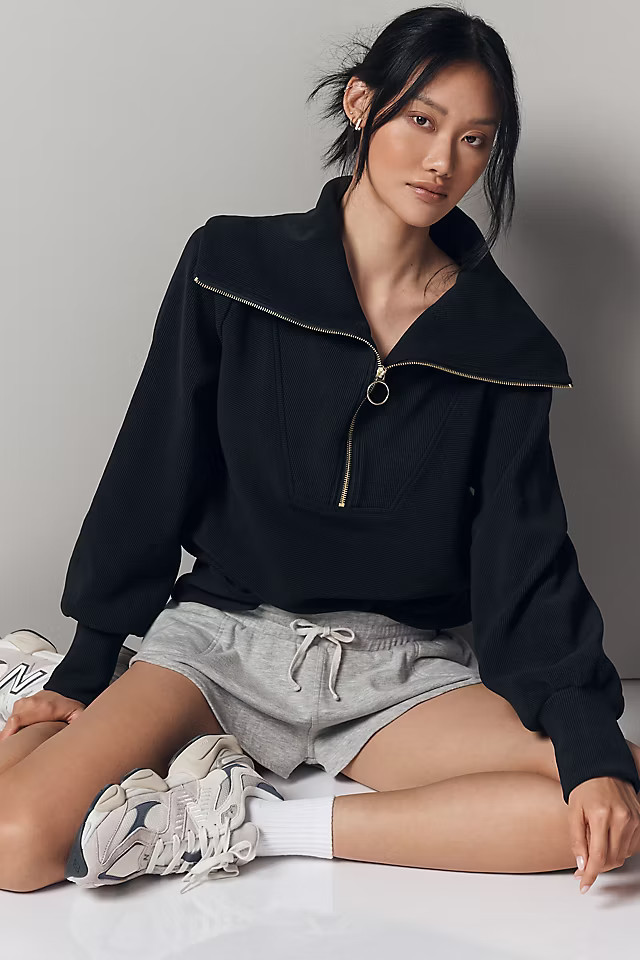 Varley Vine Quarter-Zip Pullover | Anthropologie (US)