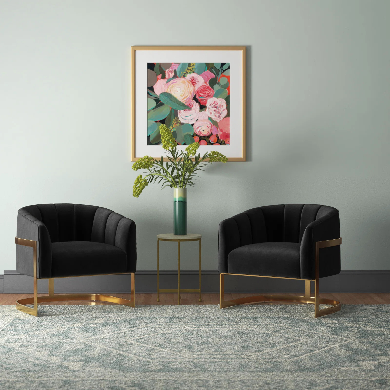 Romy 30" W Tufted Upholstered Barrel Chair (Set of 2) | Wayfair North America