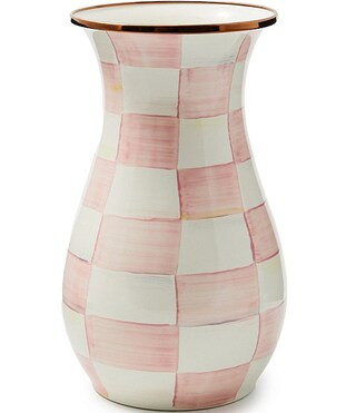 Check Tall Enamel Vase | Dillard's