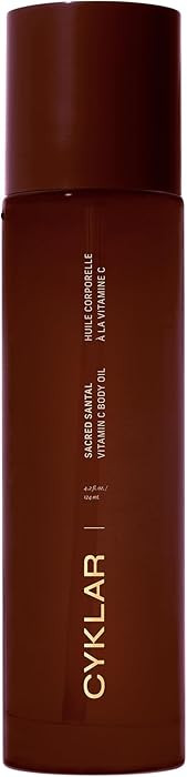 CYKLAR Vitamin C Body Oil for Women and Men. Moisturizing Sacred Santal Scented Body Serum for Gl... | Amazon (US)