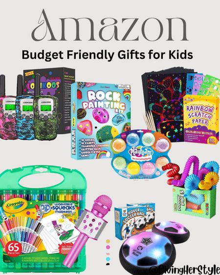 Amazon budget friendly gifts for kids! 
| amazon | amazon prime | amazon kids | amazon toys | best of amazon | amazon favorites | prime | prime finds | amazon finds | amazon gifts | amazon kids | amazon toys | amazon holiday | gifts for girls | gifts for boys | gifts for children | toys | stocking stuffers | affordable gifts | budget friendly gifts | Christmas | holiday | gift guide | gift inspo | Christmas gifts | holiday gifts | 
#amazon #gifts #amazonprime #amazonfinds #amazonchristmas #amazonkids 

#LTKkids #LTKHoliday #LTKGiftGuide