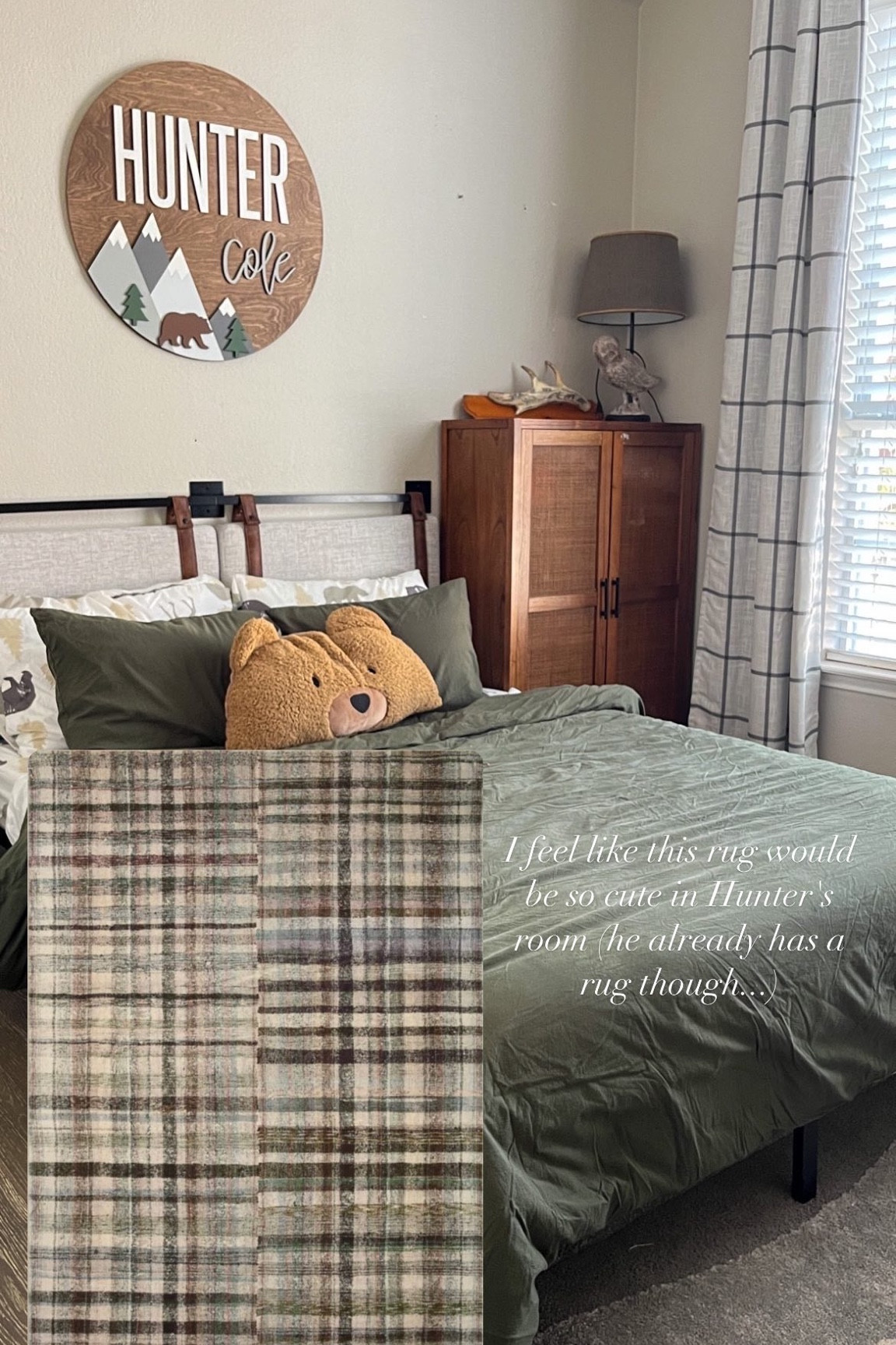 Boys room woodland theme 

#LTKhome #LTKkids #LTKfamily