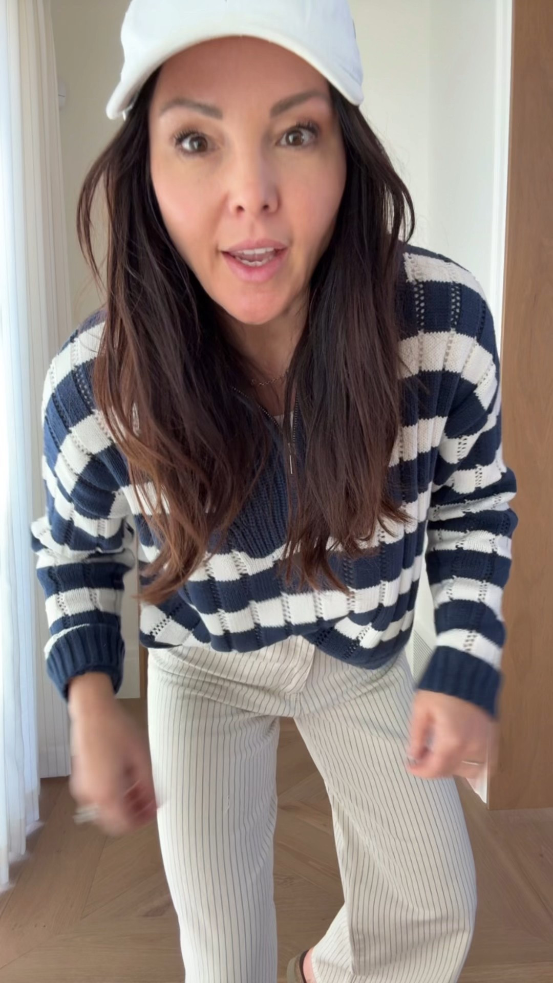 Super cute pinstripe wide leg ankle pants! They come in 12 colors and fit true to size- I’m wearing a 6, could wear a 4 but I like the looser fit. Collared sweater is also from target.

#LTKFindsUnder50