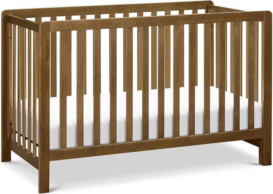 Carter's by DaVinci Colby 4-in-1 Low-Profile Convertible Crib in Walnut, Greenguard Gold Certifie... | Amazon (US)