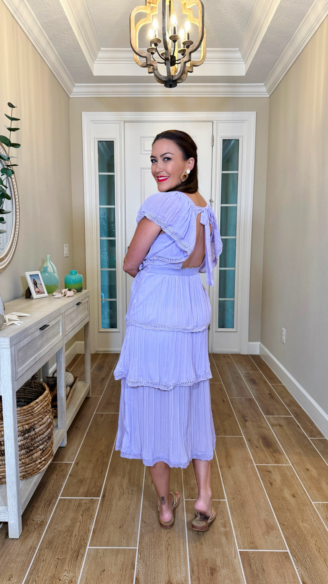 The perfect wedding guest dress for summer and transitioning into fall. Dress her up or down 💜

Wearing size Medium but it’s too big so recommend sizing down one from the sizing chart

Wedding guest dress, summer dress, autumn dress, stunning open back dresss

#LTKParties #LTKWedding #LTKSeasonal