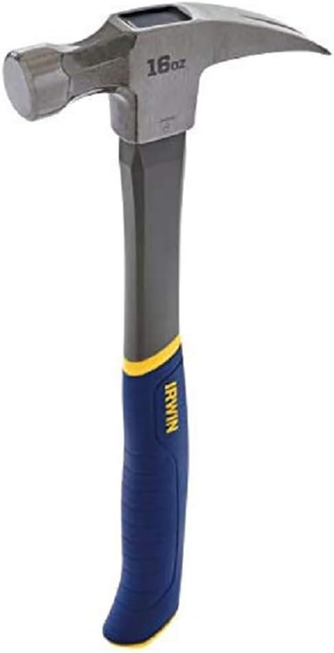 IRWIN Hammer, Fiberglass, General Purpose, Claw, 16 oz. (1954889) | Amazon (US)