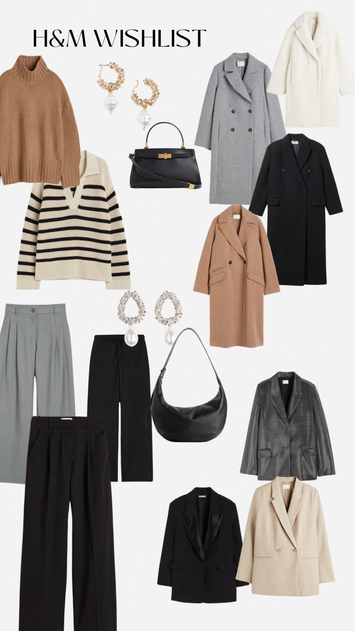 My favourite items on H&M atm.
Some casual pieces and I am in love with the sparkly blazer. Giving me new year inspiration. #wishlist #hm #outfitinspiration

#LTKSeasonal #LTKparties #LTKGiftGuide