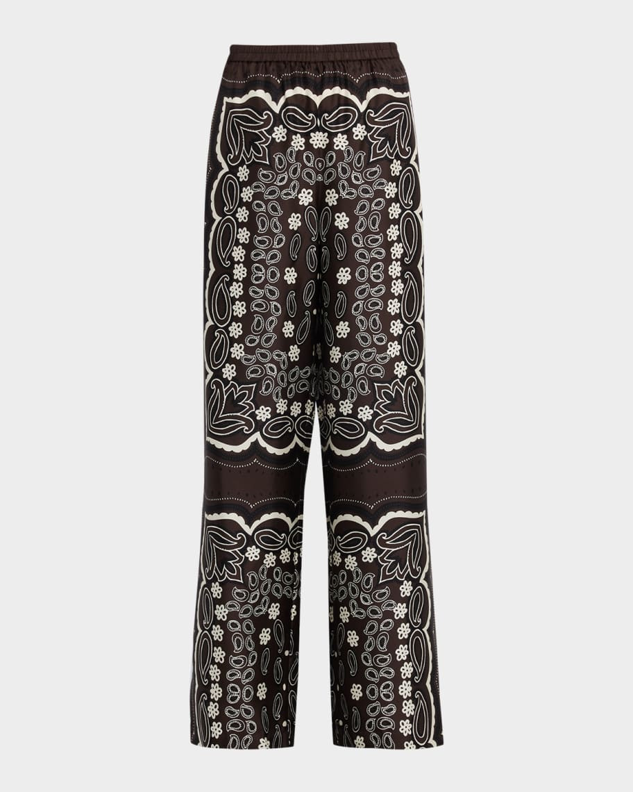 Nili Lotan Morgan Silk Pants | Neiman Marcus