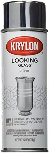 Krylon Looking Glass Silver-Like Aerosol Spray Paint 6 Oz. | Amazon (US)